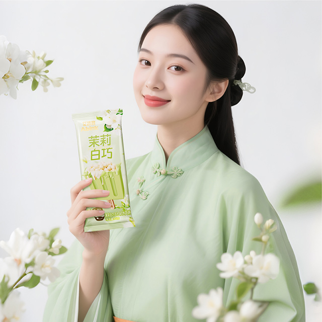 茉莉白巧